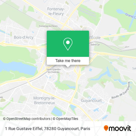 1 Rue Gustave Eiffel, 78280 Guyancourt map