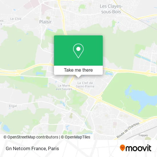 Gn Netcom France map