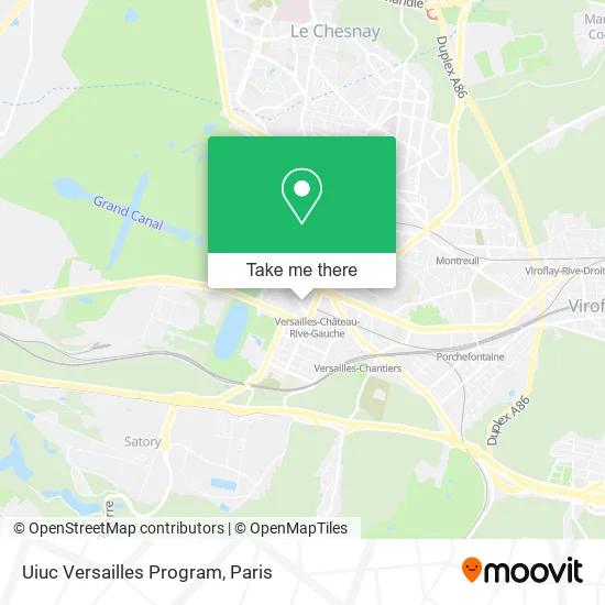 Uiuc Versailles Program map
