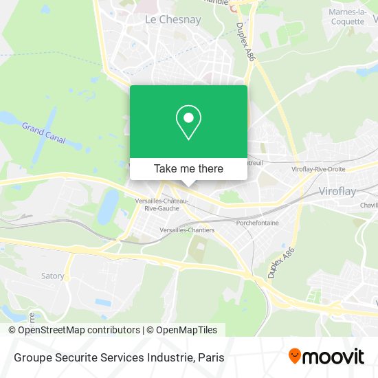 Mapa Groupe Securite Services Industrie