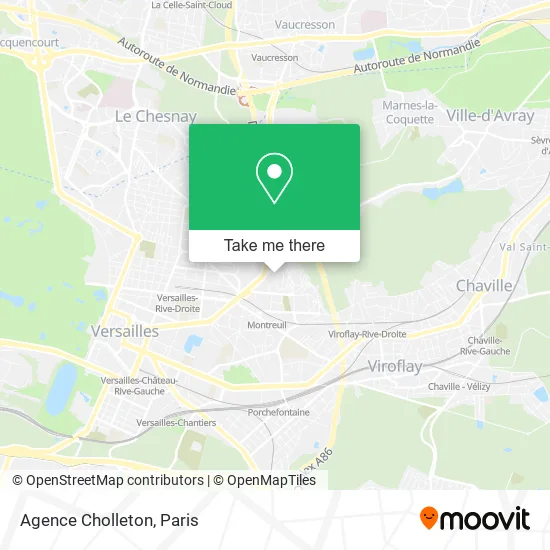 Agence Cholleton map