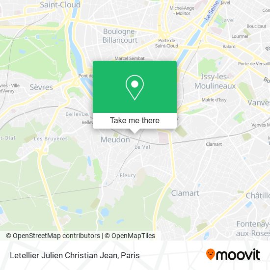 Letellier Julien Christian Jean map