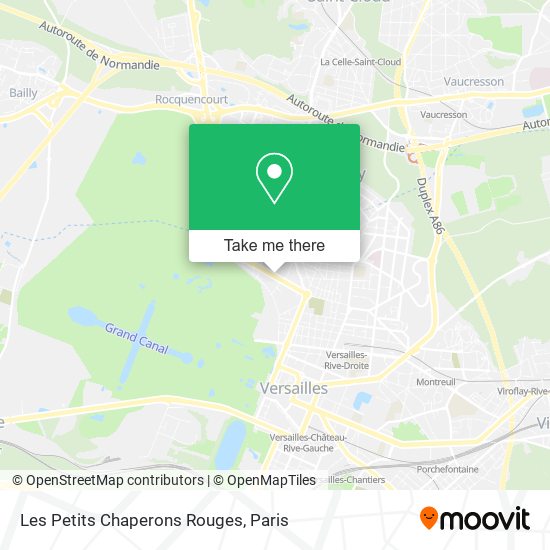 Les Petits Chaperons Rouges map
