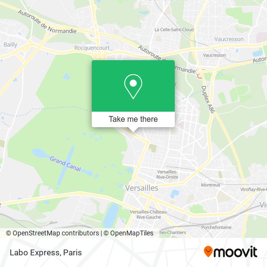 Labo Express map