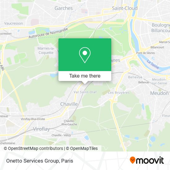 Onetto Services Group map