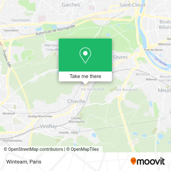 Winteam map