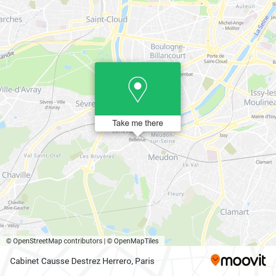 Cabinet Causse Destrez Herrero map