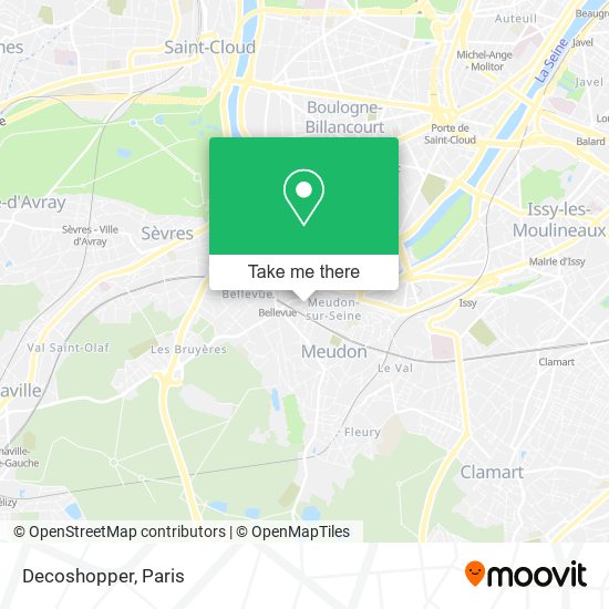 Decoshopper map