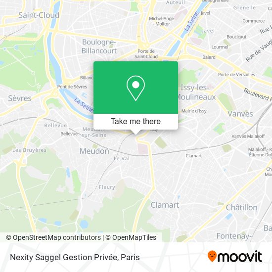 Mapa Nexity Saggel Gestion Privée