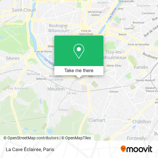 La Cave Éclairée map