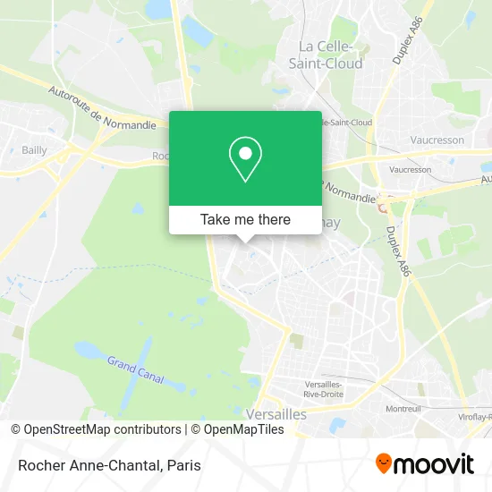 Rocher Anne-Chantal map