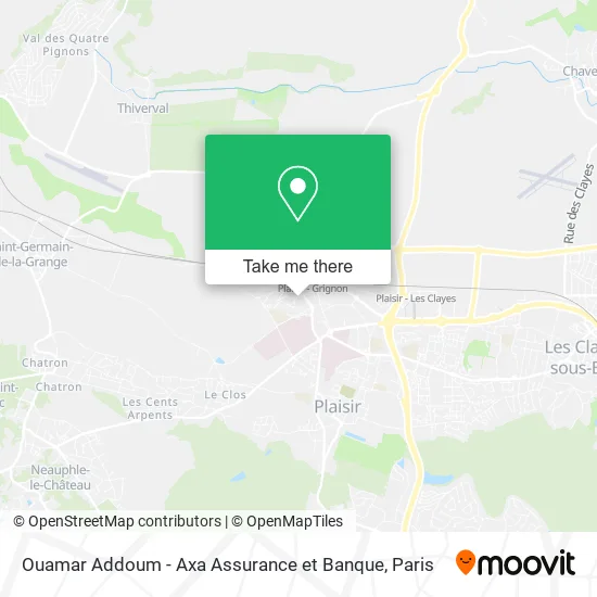 Ouamar Addoum - Axa Assurance et Banque map