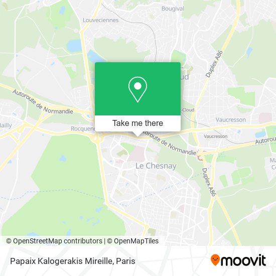 Mapa Papaix Kalogerakis Mireille