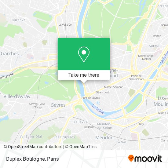 Duplex Boulogne map