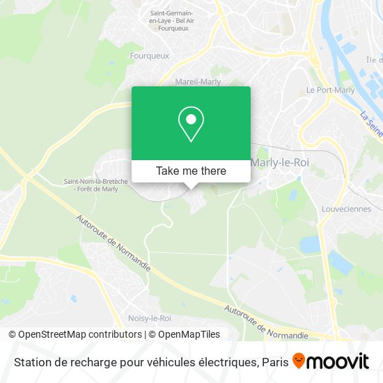 Mapa Station de recharge pour véhicules électriques