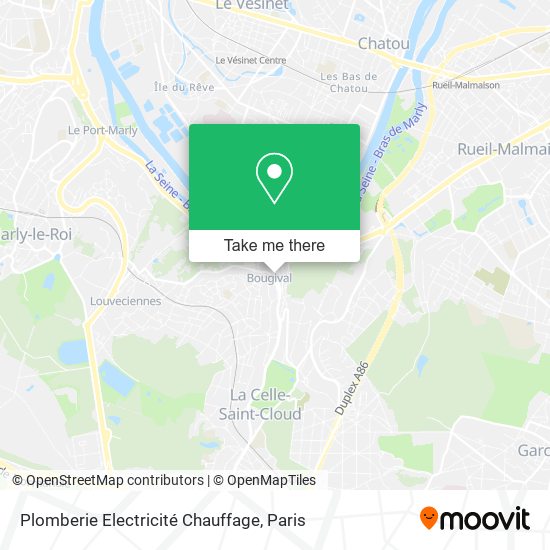 Plomberie Electricité Chauffage map