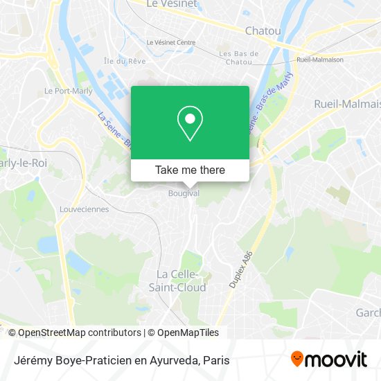 Jérémy Boye-Praticien en Ayurveda map
