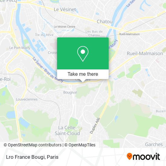 Mapa Lro France Bougi