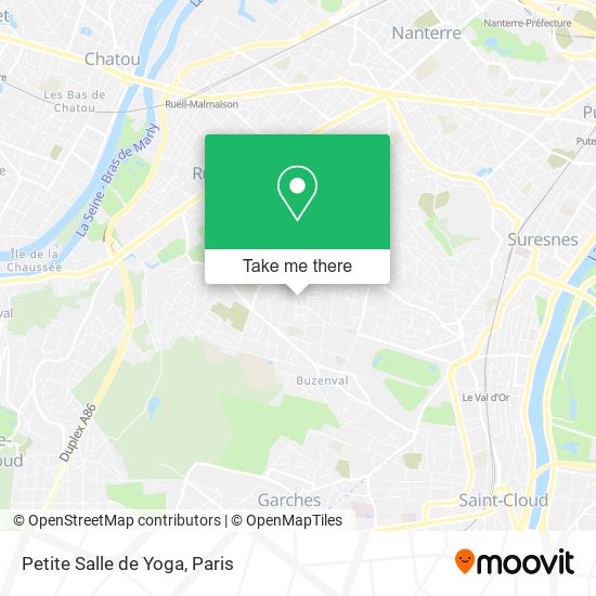 Mapa Petite Salle de Yoga