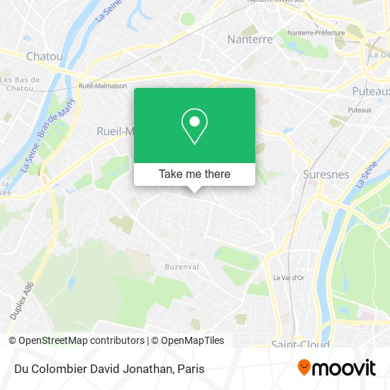 Du Colombier David Jonathan map