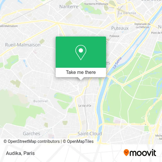 Audika map