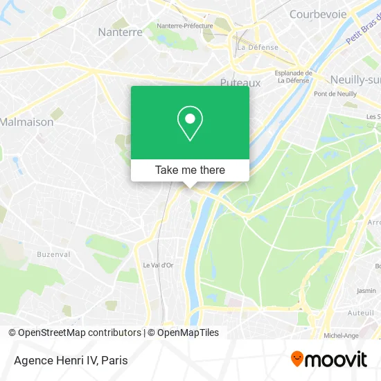 Agence Henri IV map