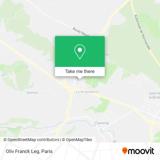 Oliv Franck Leg map