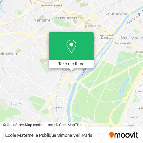 École Maternelle Publique Simone Veil map