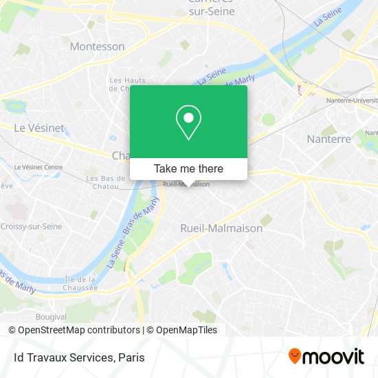 Id Travaux Services map