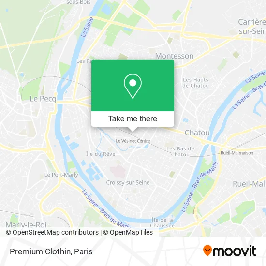 Premium Clothin map