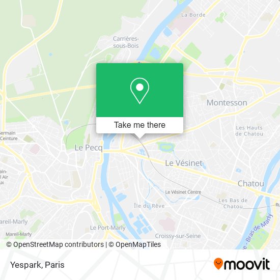 Yespark map