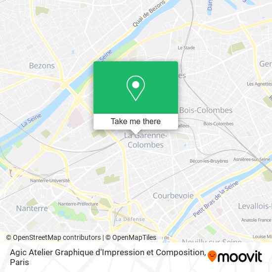 Mapa Agic Atelier Graphique d'Impression et Composition