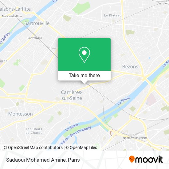 Sadaoui Mohamed Amine map