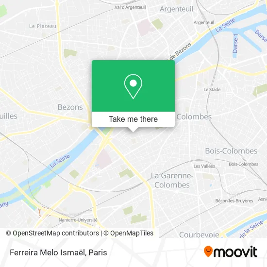 Ferreira Melo Ismaël map