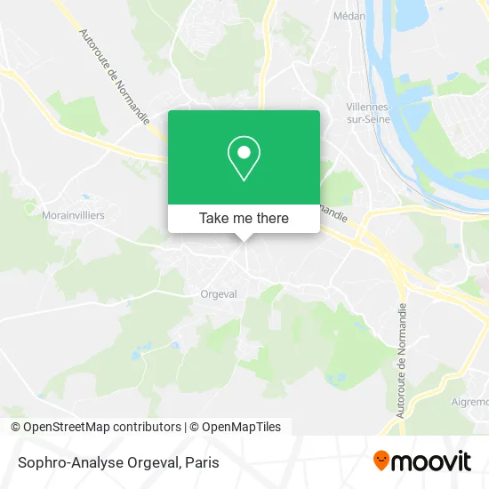 Sophro-Analyse Orgeval map
