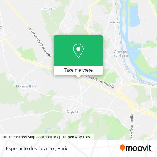 Esperanto des Levriers map