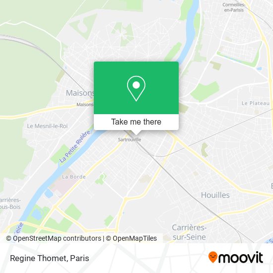 Regine Thomet map