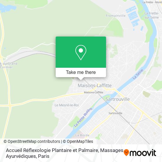 Accueil Réflexologie Plantaire et Palmaire, Massages Ayurvédiques map