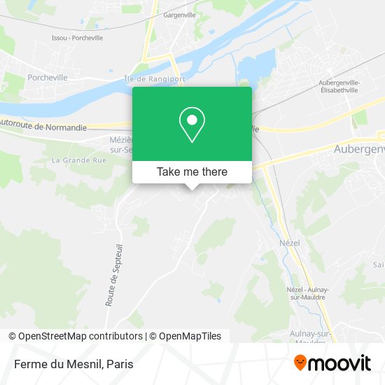 Mapa Ferme du Mesnil