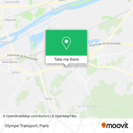 Olympe Transport map