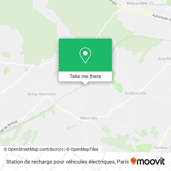 Station de recharge pour véhicules électriques map