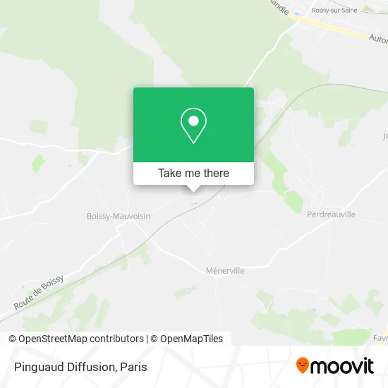 Pinguaud Diffusion map