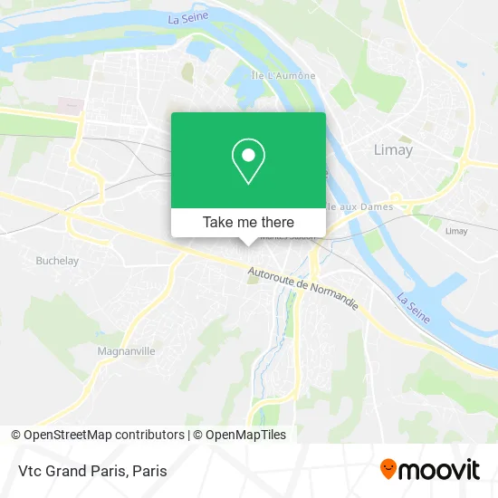 Vtc Grand Paris map