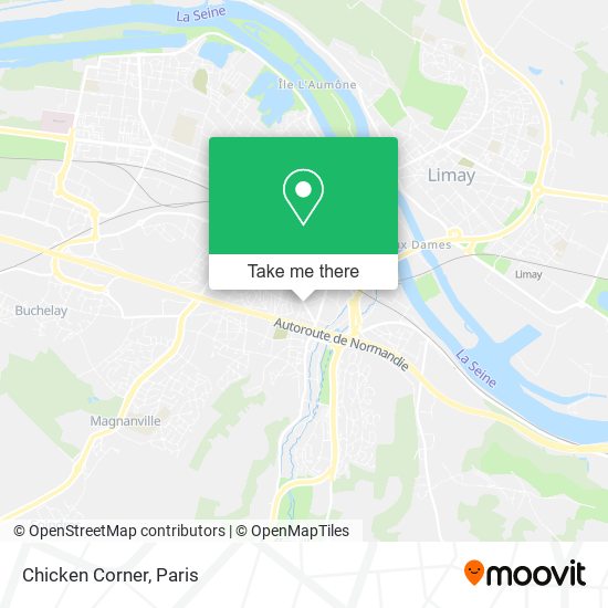 Chicken Corner map