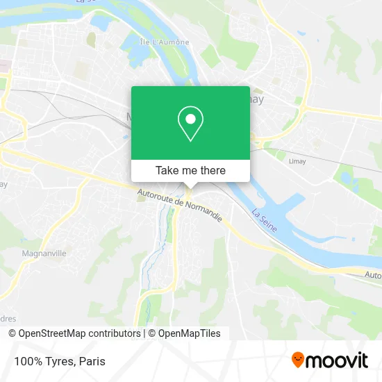 100% Tyres map