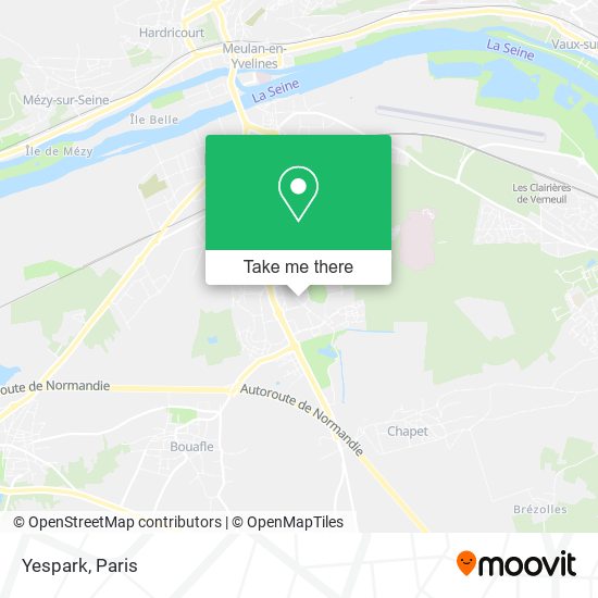 Yespark map