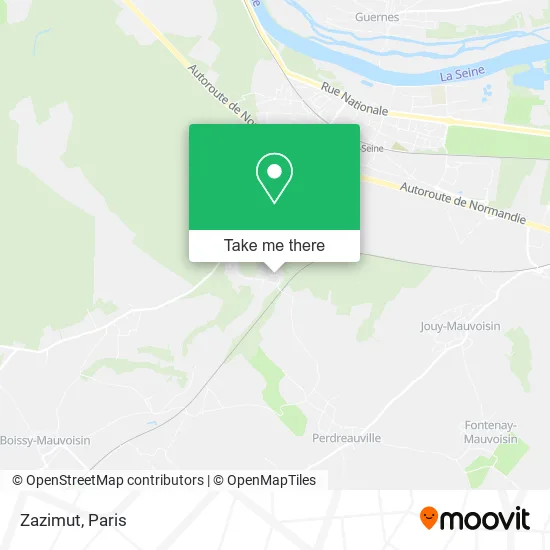 Zazimut map