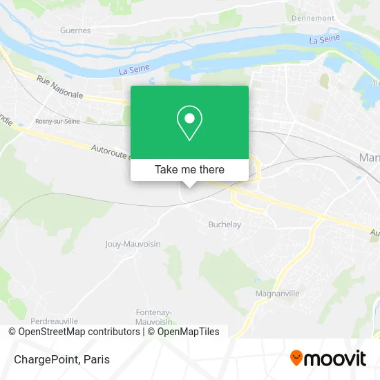 ChargePoint map