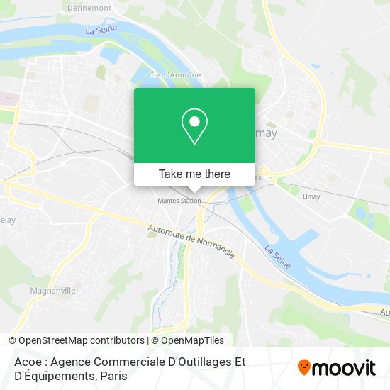 Acoe : Agence Commerciale D'Outillages Et D'Équipements map