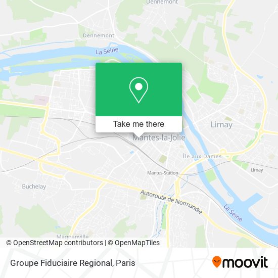 Groupe Fiduciaire Regional map